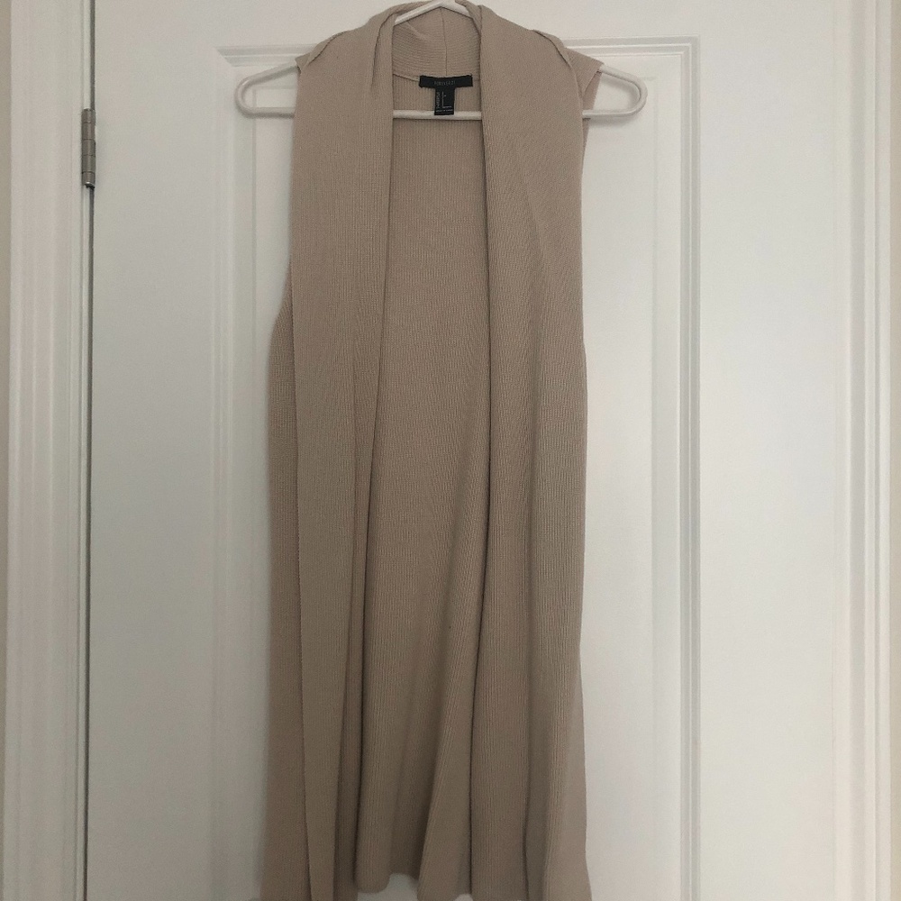 CARDIGAN VEST